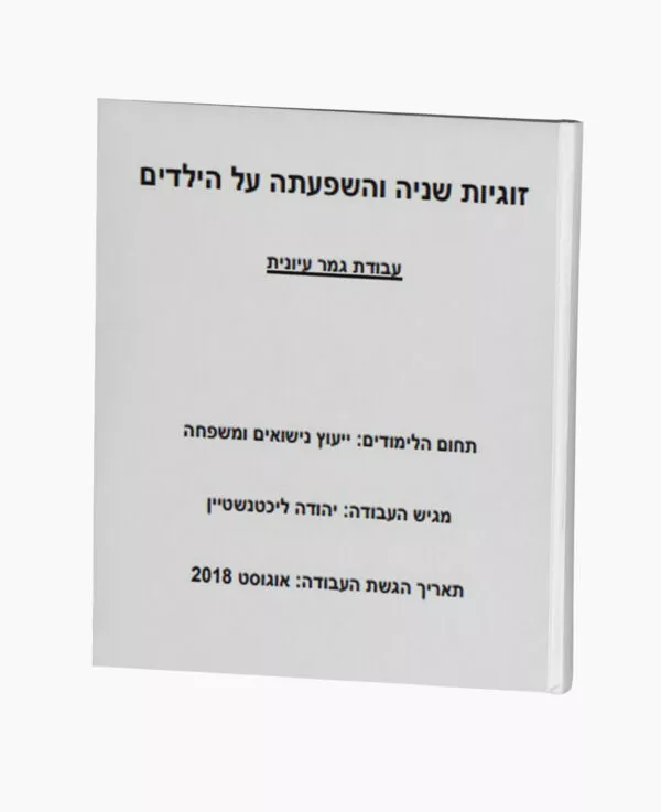 זוגיות שניה והשפעתה על הילדים